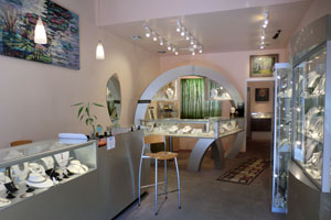 Sargent's Fine Jewelry Store interior