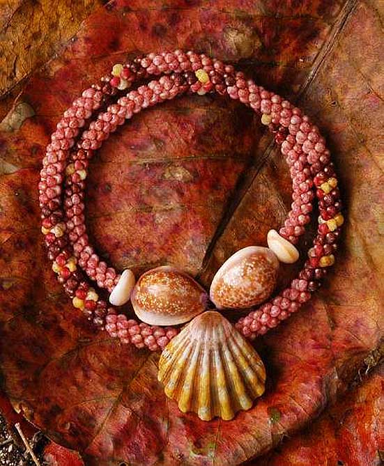 Sunrise Niihau Shell Necklace